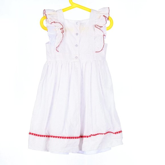 Bobbie Jean White Girl's Dress Size 6 - Picture 6 of 6